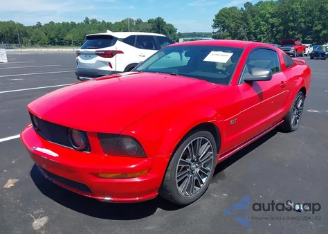 2008 Ford Mustang Gt Deluxe/Gt Premium из США, поврежденный, VIN 1ZVHT82H885145259